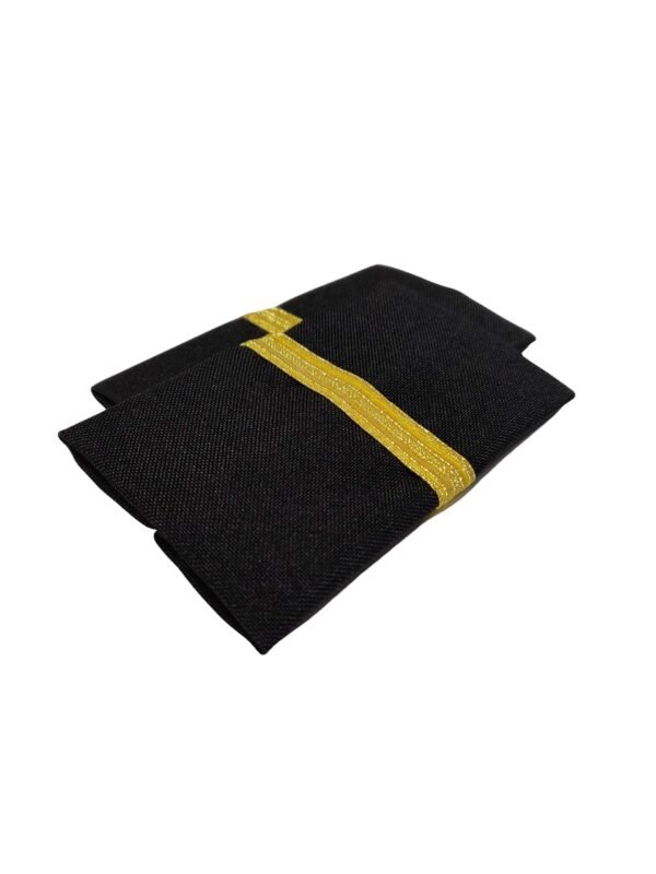 1 Stripe Gold Epaulet - NR-41