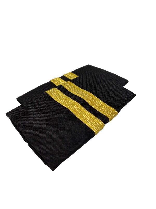 2 Stripe Gold Epaulet - NR-43