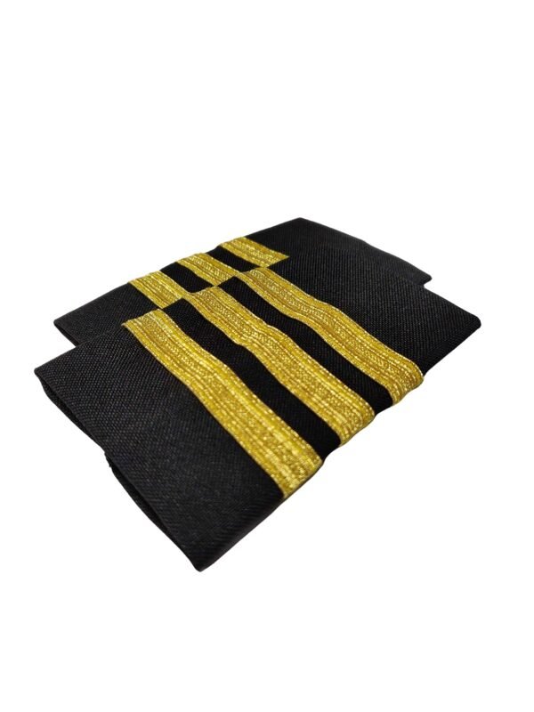 3 Stripe Gold Epaulet - NR-45